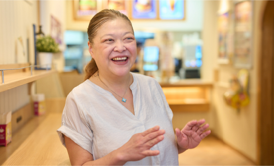 モスバーガーのオーナーを目指したきっかけは？