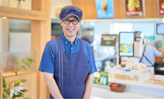 モスバーガーに新規に加盟する方々へ