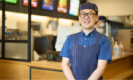 モスバーガーに新規に加盟する方々へ